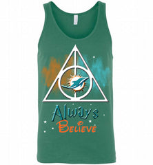 Miami Dolphins Always Believe Harry Potter Tank - zezetee