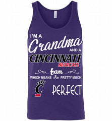 I'M A Grandma And A Cincinnati Bearcats Fan Tank - zezetee