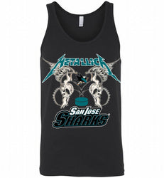 Metallica San Jose Sharks Logo Tank