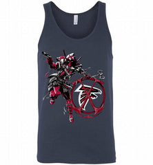 Deadpool Assassin Atlanta Falcons Fan Tank - zezetee