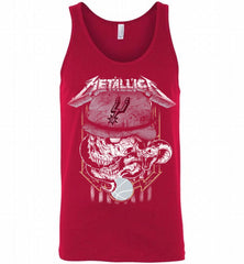 Metallica Skull Snake San Antonio Spurs Tank - zezetee