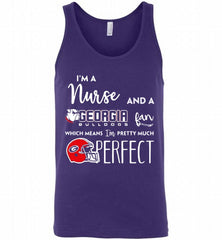 I’M A NURSE AND A GEORGIA BULLDOGS FAN WHICH MEANS I’M PRETTY GIFT Tank - zezetee