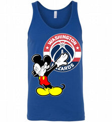 Disney Mickey Mouse Dabbing Washington Wizards Tank - zezetee