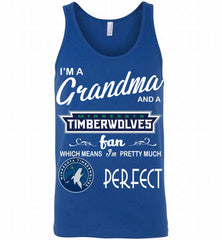 I'M A Grandma And A MinnesotaTimberwolves Fans Perfect Tank - zezetee