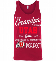 I'M A Grandpa And An Utah Utes Fan Tank - zezetee