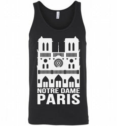 NOTRE-DAME PARIS FRANCE TSHIRT Tank
