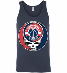 Washington Wizards Grateful Dead Logo Band Tank - zezetee