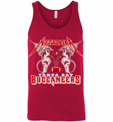 Metallica Tampa Bay Buccaneers Logo Tank - zezetee