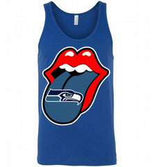 Seattle Seahawks  x The Rolling Stones Logo Tank - zezetee