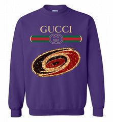 Gucci Carolina Hurricanes Logo Crewneck Sweatshirt - zezetee