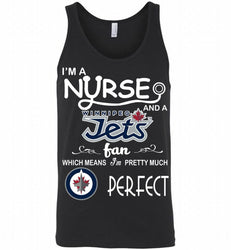 I'M A Nurse And A Winnipeg Jets Fans Gift Tank