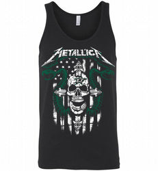 Metallica Snake Skull Dallas Stars Logo Tank