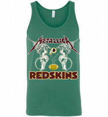 Metallica Washington Redskins Logo Tank - zezetee
