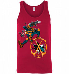 Deadpool Fan Love San Jose Sharks Awesome Tank - zezetee
