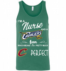 I'M A Nurse And A Cleveland Cavaliers Fans Perfect Tank - zezetee