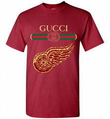 Gucci Detroit Red Wings Logo Shirt - zezetee