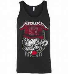 Metallica Skull Snake St Louis Eagles Tank - zezetee