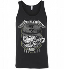 Metallica Skull Snake Los Angeles Kings Tank - zezetee
