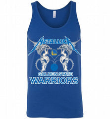Metallica Golden State Warriors Logo Tank - zezetee