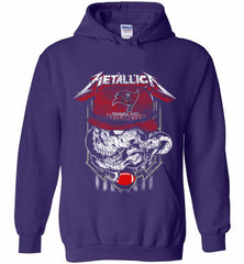 Metallica Skull Snake Tampa Bay Buccaneers Hoodie - zezetee