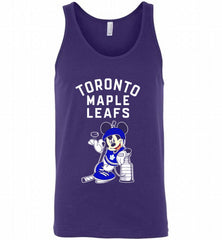 MICKEY TORONTO MAPLE LEAFS WITH THE STANLEY CUP HOCKEY NHL Tank - zezetee