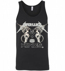 Metallica Los Angeles Kings Logo Tank - zezetee
