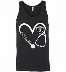 HEART 3-4 NURSE OAKLAND RAIDERS= Tank