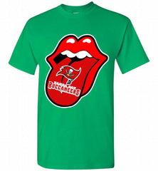 Tampa Bay Buccaneers  x The Rolling Stones Logo Shirt - zezetee