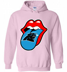 Carolina Panthers  x The Rolling Stones Logo Hoodie - zezetee