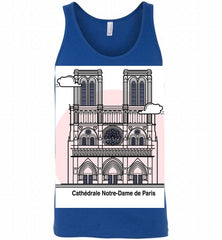 Cathédrale_Notre-Dame_de_Paris_outline Tank - zezetee