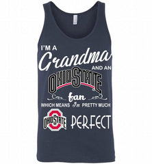 I'M A Grandma And A Ohio State Buckeyes Fan Tank - zezetee