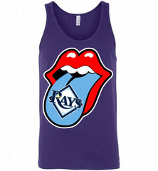 Tampa Bay Rays  x The Rolling Stones Logo Tank - zezetee