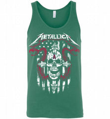 Metallica Los Angeles Angels Logo Tank - zezetee