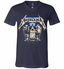 Metallica We Don't Give A Shit Kansas City Royals V-Neck Shirt - zezetee
