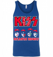 Kiss Atlanta Hawks Logo Tank - zezetee