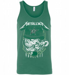 Metallica Skull Snake Dallas Stars Tank - zezetee