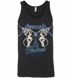 Metallica San Diego Padres Logo Tank