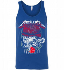 Metallica Skull Snake Atlanta Hawks Tank - zezetee
