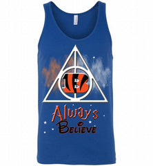 Cincinnati Bengals  Always Believe Harry Potter Tank - zezetee