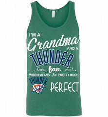 I'M A Grandma And A Oklahoma City Thunder Fans Perfect Tank - zezetee
