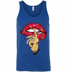 MLB Arizona Lip Shut The Fuck Up Tank - zezetee