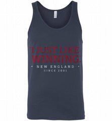 I JUST LIKE WINNING New England Patriots Tank - zezetee