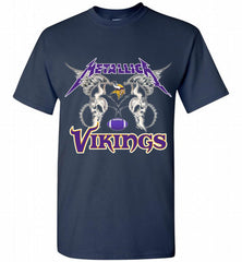 Metallica Minnesota Vikings Logo Shirt - zezetee