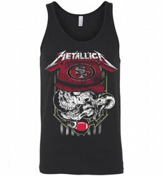 Metallica Skull Snake San Francisco 49ers Tank