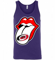 Carolina Hurricanes  x The Rolling Stones Logo Tank - zezetee