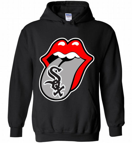 Chicago White Sox  x The Rolling Stones Logo Hoodie - zezetee