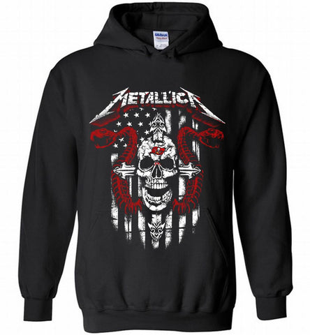Metallica Tampa Bay Buccaneers Logo Hoodie - zezetee