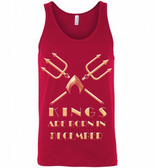 AQUAMAN KINGS ARE BORN IN DECEMBER Tank - zezetee
