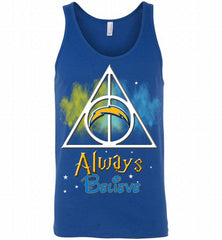 Los Angeles Los Angeles Chargers Always Believe Harry Potter Tank - zezetee