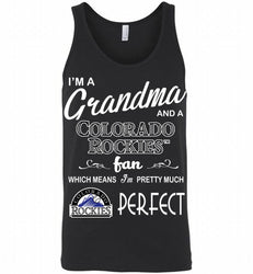 I'M A Grandma And A Colorado Rockies Fans Gift Tank